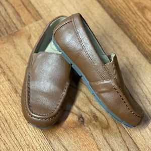1901 Brown Loafers Little Boys Size 1 Good Used Condition